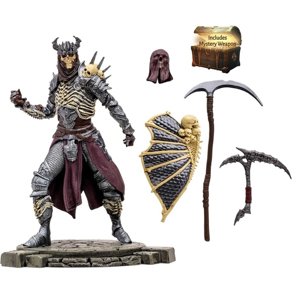 McFarlane Toys - Diablo IV Bone Spirit Necromancer 1:12 Scale Posed Figure - Picture 3 of 8